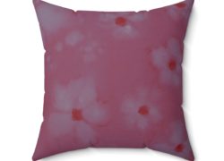 Spun Polyester Square Pillow Case