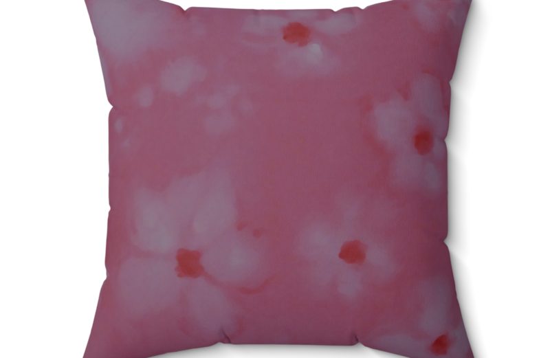 Spun Polyester Square Pillow Case