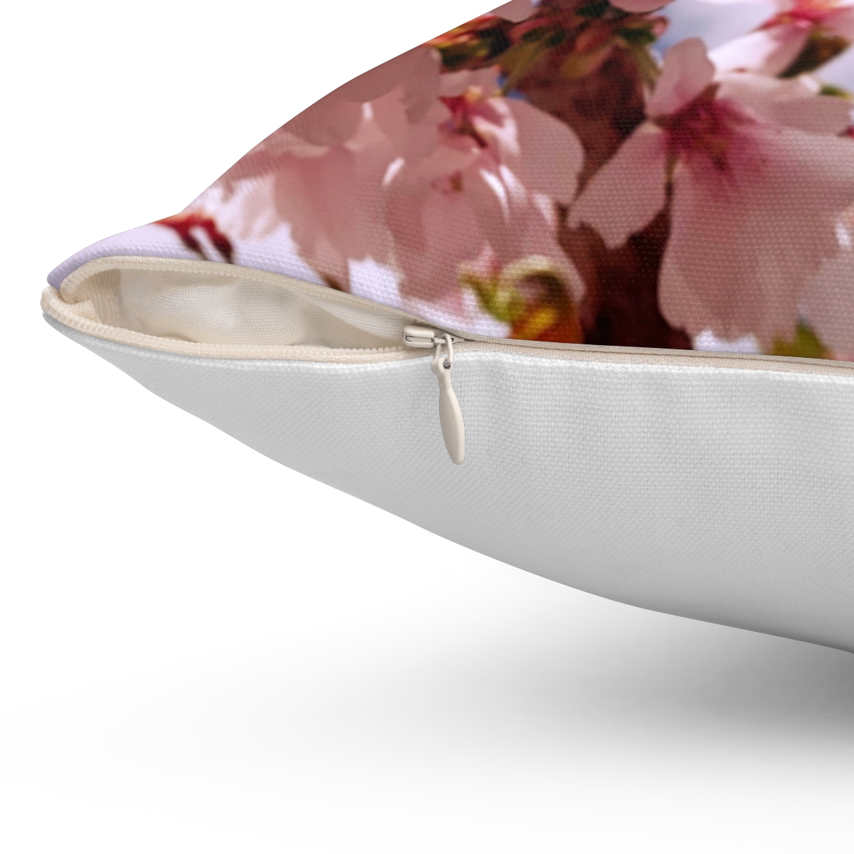 Cherry Blossom Collection - Spun Polyester Square Pillow Case - Image 3